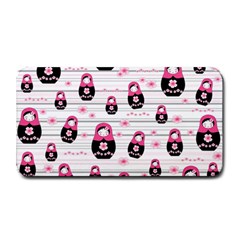 Matryoshka Doll Pattern Medium Bar Mats by Valentinaart