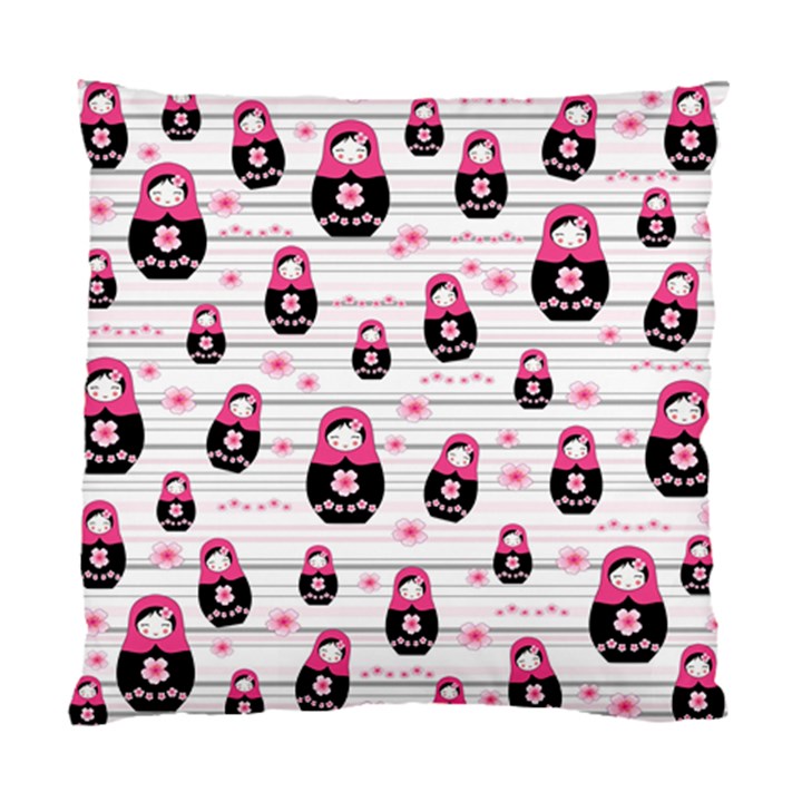 Matryoshka doll pattern Standard Cushion Case (Two Sides)