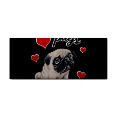 Love Pugs Cosmetic Storage Cases by Valentinaart