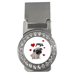 Love Pugs Money Clips (cz)  by Valentinaart