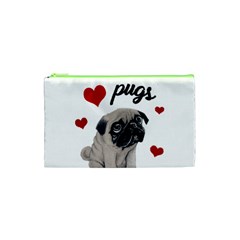 Love Pugs Cosmetic Bag (xs) by Valentinaart