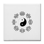 I ching  Tile Coasters Front