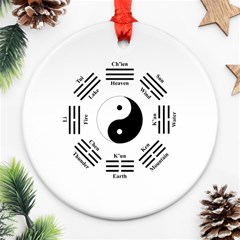 I ching  Ornament (Round)