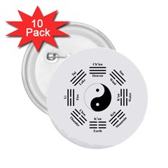 I ching  2.25  Buttons (10 pack) 