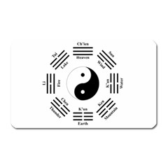 I ching  Magnet (Rectangular)