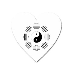 I ching  Heart Magnet