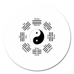 I ching  Magnet 5  (Round)