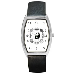 I ching  Barrel Style Metal Watch