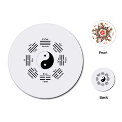 I ching  Playing Cards (Round) 