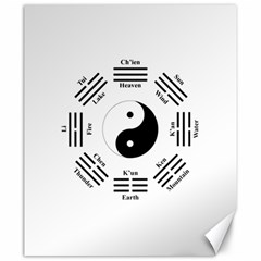 I Ching  Canvas 20  X 24   by Valentinaart