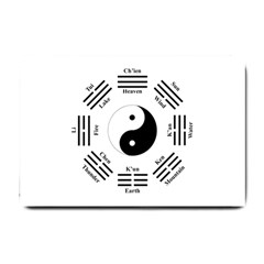 I ching  Small Doormat 