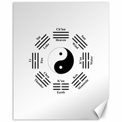 I ching  Canvas 11  x 14  