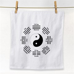 I ching  Face Towel