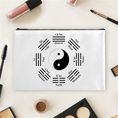 I ching  Cosmetic Bag (Large) 