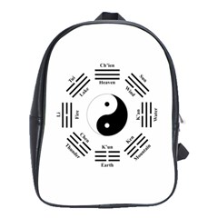 I ching  School Bags(Large) 