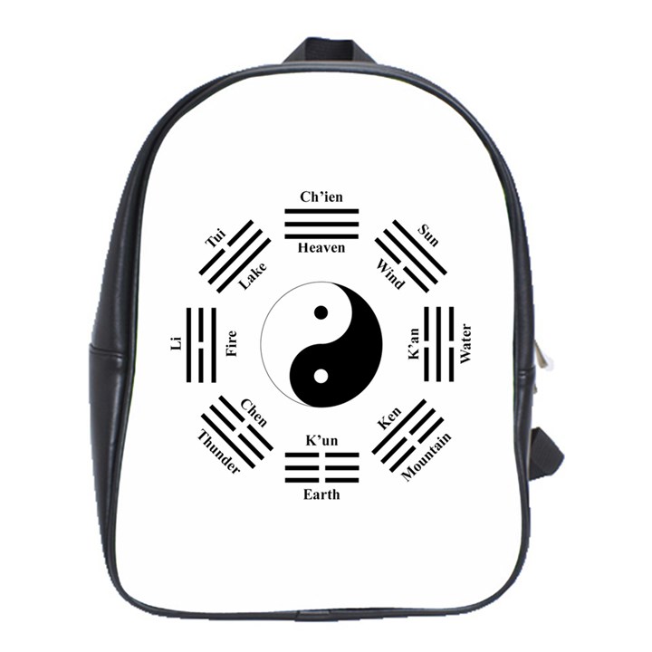 I ching  School Bags(Large) 