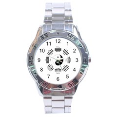 I ching  Stainless Steel Analogue Watch