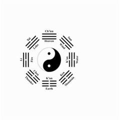 I ching  Small Garden Flag (Two Sides)