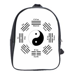 I ching  School Bags (XL) 