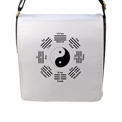 I ching  Flap Messenger Bag (L) 