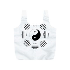 I ching  Full Print Recycle Bags (S) 