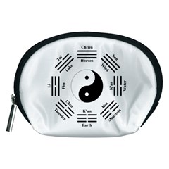 I Ching  Accessory Pouches (medium)  by Valentinaart