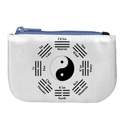 I Ching  Large Coin Purse by Valentinaart