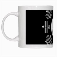 I Ching  White Mugs by Valentinaart