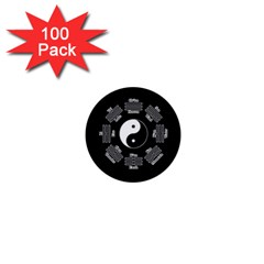 I Ching  1  Mini Buttons (100 Pack)  by Valentinaart