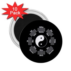 I Ching  2 25  Magnets (10 Pack)  by Valentinaart