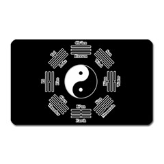 I Ching  Magnet (rectangular) by Valentinaart