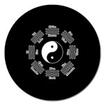 I ching  Magnet 5  (Round) Front