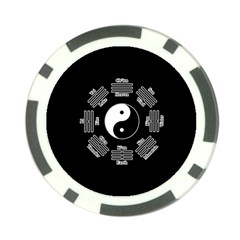 I Ching  Poker Chip Card Guard by Valentinaart