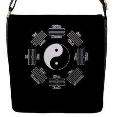 I Ching  Flap Messenger Bag (s) by Valentinaart