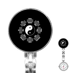 I Ching  Stainless Steel Nurses Watch by Valentinaart