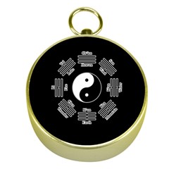 I Ching  Gold Compasses by Valentinaart