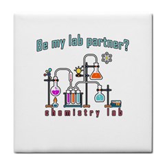 Chemistry Lab Tile Coasters by Valentinaart