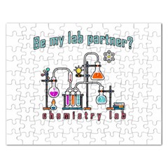 Chemistry Lab Rectangular Jigsaw Puzzl by Valentinaart