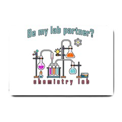 Chemistry Lab Small Doormat  by Valentinaart