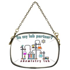 Chemistry Lab Chain Purses (two Sides)  by Valentinaart