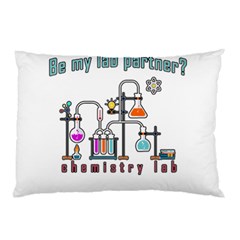 Chemistry Lab Pillow Case by Valentinaart