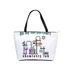 Chemistry Lab Shoulder Handbags by Valentinaart