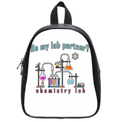 Chemistry Lab School Bags (small)  by Valentinaart