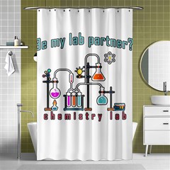 Chemistry Lab Shower Curtain 48  X 72  (small)  by Valentinaart