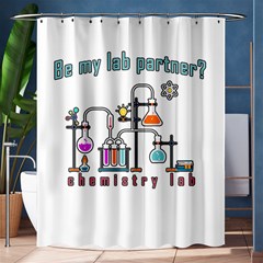 Chemistry Lab Shower Curtain 60  X 72  (medium)  by Valentinaart