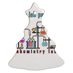 Chemistry Lab Christmas Tree Ornament (two Sides) by Valentinaart