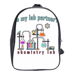 Chemistry Lab School Bags (xl)  by Valentinaart