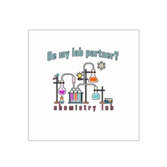 Chemistry Lab Satin Bandana Scarf by Valentinaart