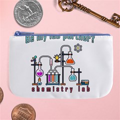 Chemistry Lab Large Coin Purse by Valentinaart