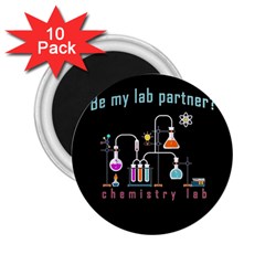 Chemistry Lab 2 25  Magnets (10 Pack)  by Valentinaart